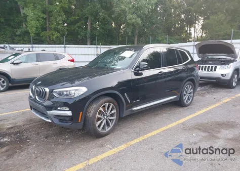 2018 BMW X3 xDrive30I из США, поврежденный, VIN 5UXTR9C52JLC68841